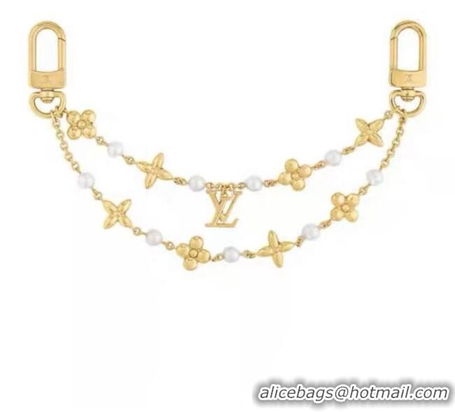 Top Design Louis Vuitton Chain Belt and Bag Charm LV070315 Gold 2025