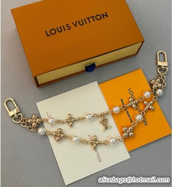 Top Design Louis Vuitton Chain Belt and Bag Charm LV070315 Gold 2025