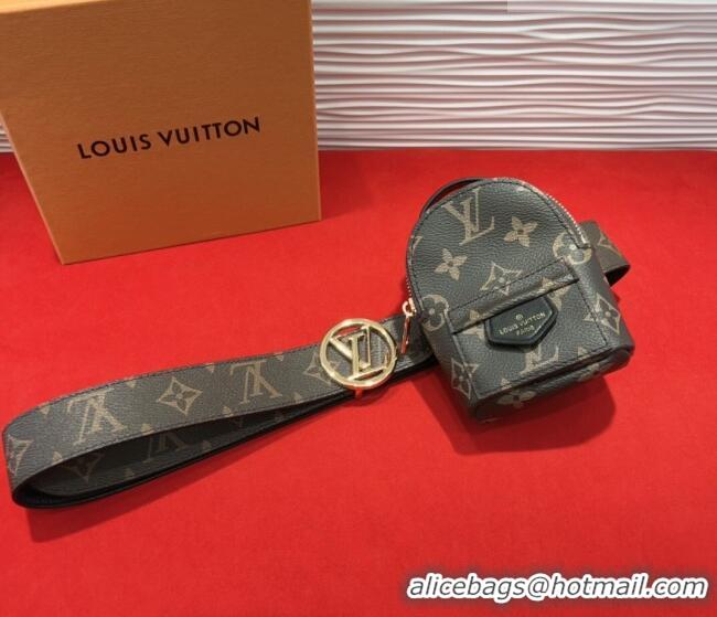 Reasonable Price Louis Vuitton Monogram Canvas Pouch Belt L0724 2025