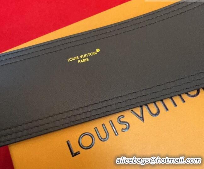 Promotional Louis Vuitton Monogram Canvas Waist Belt 6.5cm with Gold Buckle LV031701 2026