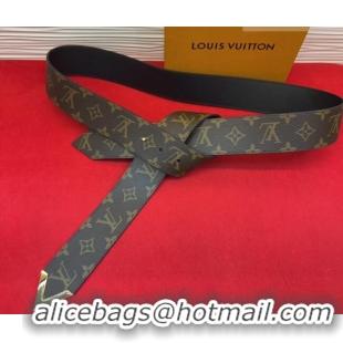 Good Taste Louis Vuitton Tie The Knot Waist Belt 4.5cm in Monogram Canvas LV031703 2026