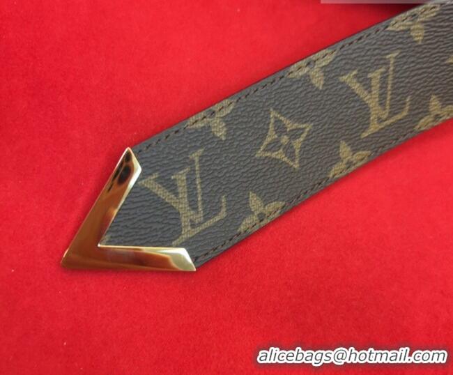 Good Taste Louis Vuitton Tie The Knot Waist Belt 4.5cm in Monogram Canvas LV031703 2026