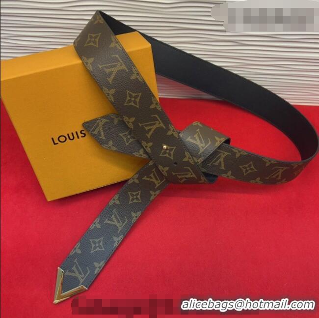Good Taste Louis Vuitton Tie The Knot Waist Belt 4.5cm in Monogram Canvas LV031703 2026