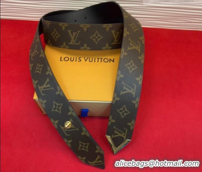 Good Taste Louis Vuitton Tie The Knot Waist Belt 4.5cm in Monogram Canvas LV031703 2026