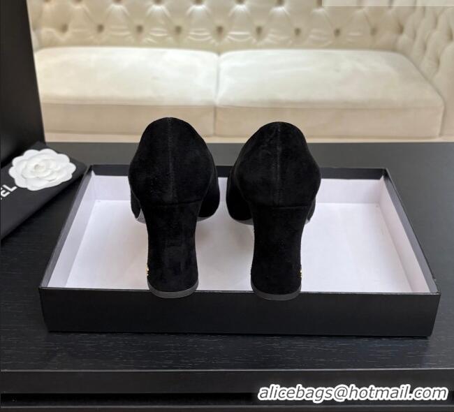 ​Best Discount Chanel Suede & Patent Calfskin Pumps G47180 Black Spring Summer 2026