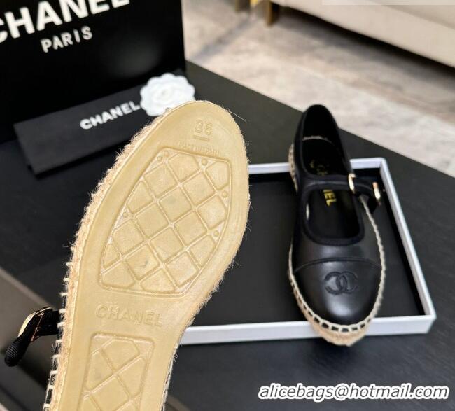 Good Looking Chanel Calfskin Mary Janes in Black Lambskin G47256 Spring Summer 2026