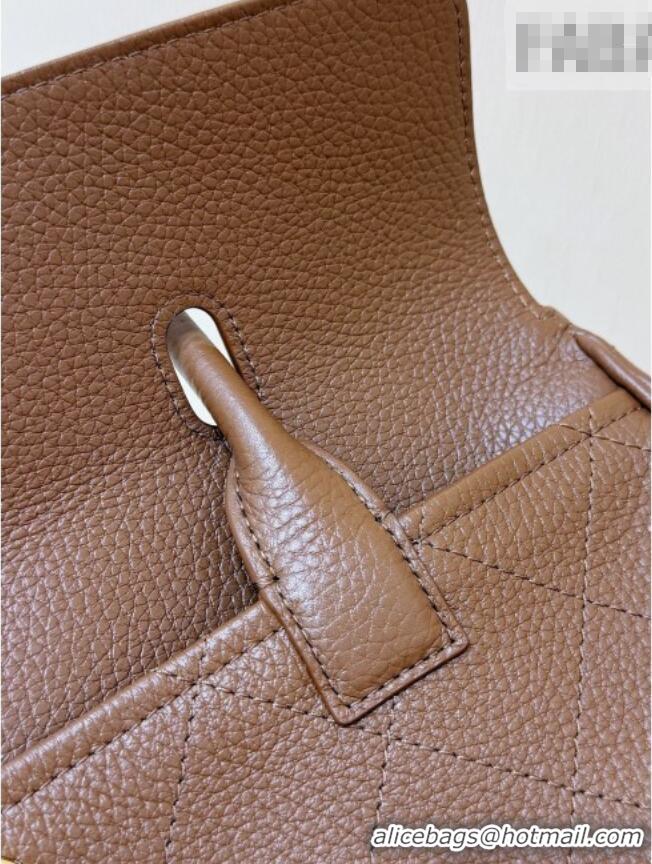 Grade Design Chanel Small Shopping Bag in Brown Grained Calfskin AS6288 Spring Summer 2026 Top Quality