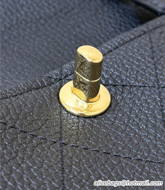 Good Taste Chanel Small Shopping Bag in Black Grained Calfskin AS6288 Spring Summer 2026 Top Quality