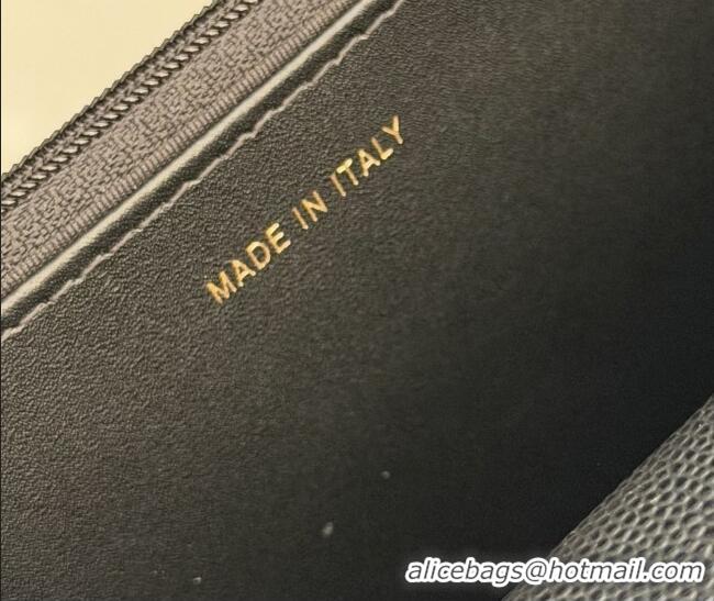 Luxury Cheap Chanel Wallet On Chain with Top Handle Grained Shiny Calfskin AP4931 Black 2026