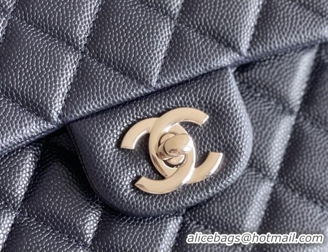 Luxury Discount Chanel Grained Calfskin Small Classic Flap Bag A01116 Deep Blue/Light Gold 2026 Original Quality