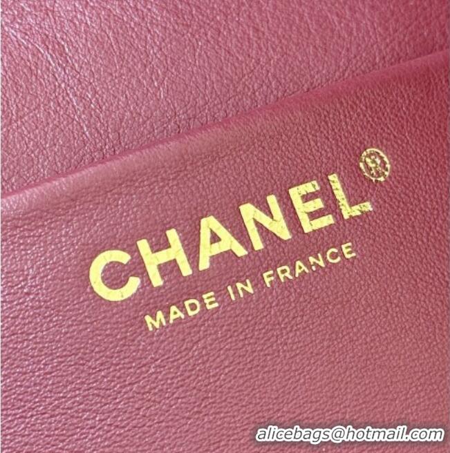 Luxury Cheap Chanel Maxi Flap Bag in Black Grained Calfskin AS6233 Spring Summer 2026 Top Quality