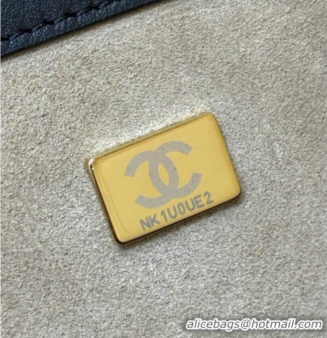 Pretty Style Chanel Small Shopping Bag in Black Calfskin AS6243 2026 Top Quality