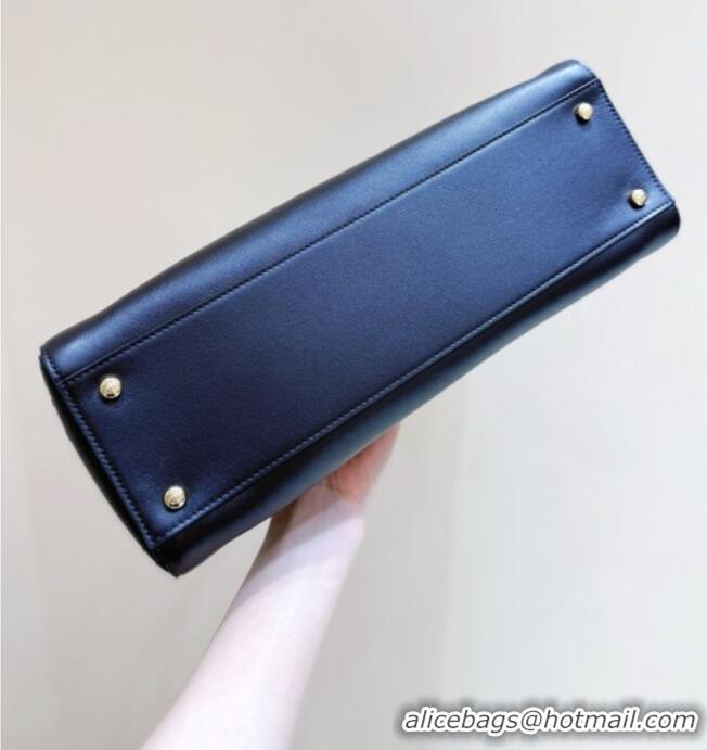 Pretty Style Chanel Small Shopping Bag in Black Calfskin AS6243 2026 Top Quality