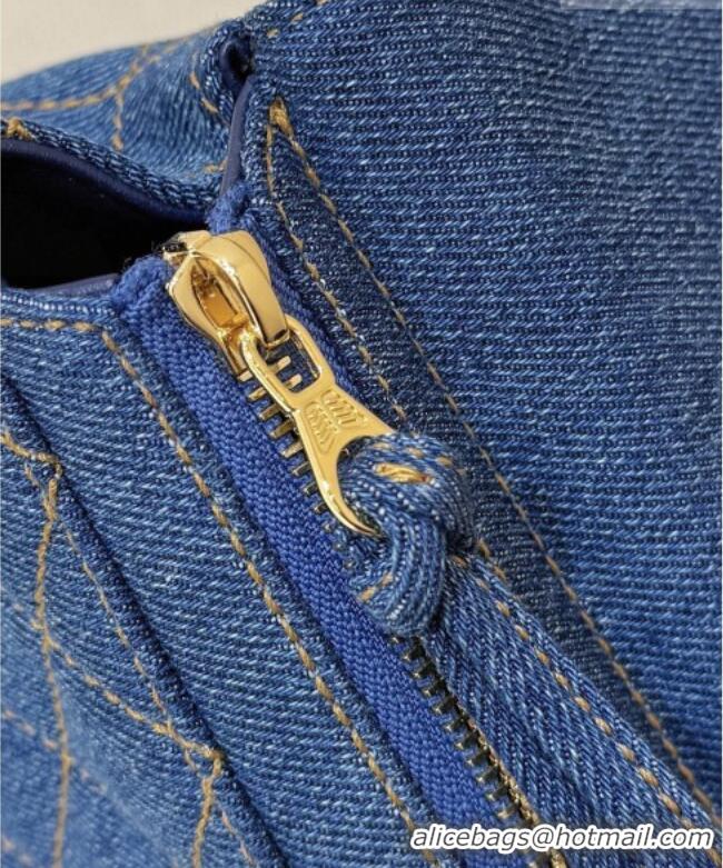 New Design Chanel 1996-1997 Denim Backpack 76828 Blue Top Quality