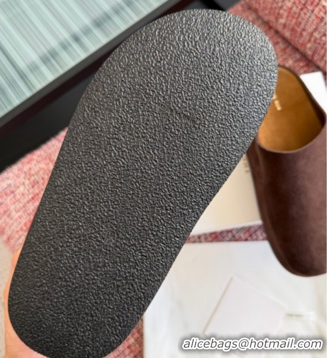 Most Popular The Row Suede Platform Mules Brown 0224057 2026