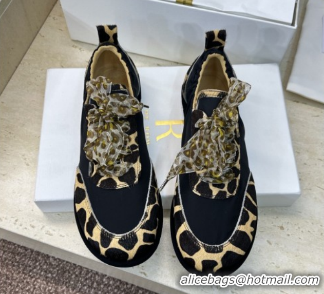 Best Product The Row Leopard Print and Fabric Sneakers 0224068 2026