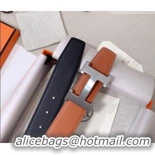 Shop Cheap Hermes Constance Belt Buckle & Reversible Togo Calfskin Leather Strap 3.8cm 0108 Black/Brown 2025