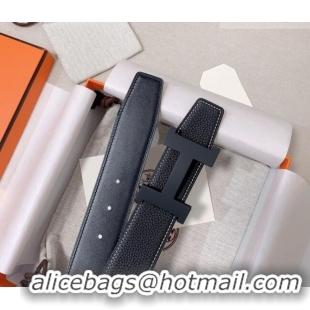 Most Popular Hermes Constance Belt Buckle & Reversible Calfskin Leather Strap 3.8cm 010802 All Black 2025