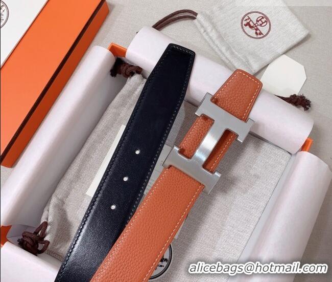 Best Product Hermes Constance Belt Buckle & Reversible Calfskin Leather Strap 3.8cm 010802 Black/Gold 2025