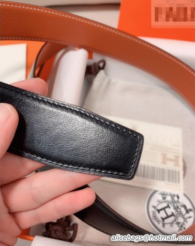 ​Most Popular Hermes Constance Belt Buckle & Reversible Calfskin Leather Strap 3.8cm 010802 Brown/Gold 2025