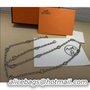 Traditional Specials Hermes Kelly Chain Belt HS011001 Silver 2025