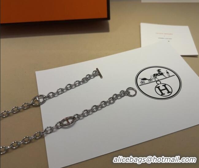 Traditional Specials Hermes Kelly Chain Belt HS011001 Silver 2025