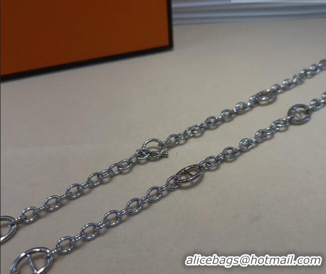 Traditional Specials Hermes Kelly Chain Belt HS011001 Silver 2025