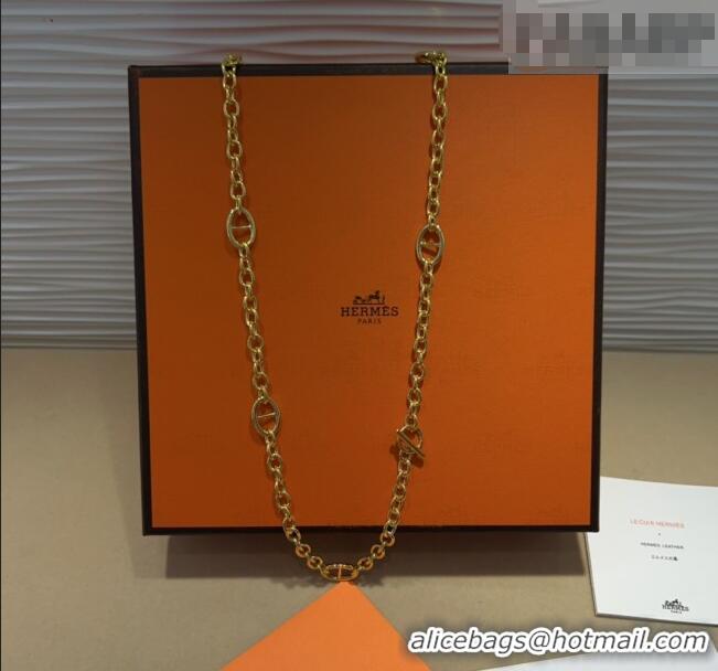 Fashion Discount Hermes Kelly Chain Belt HS011001 Gold 2025