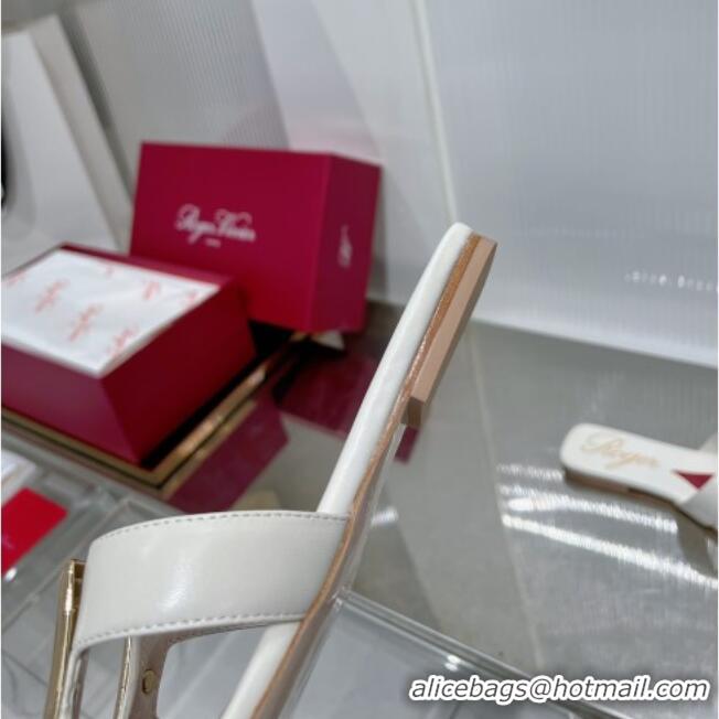 ​Good Product Roger Vivier Viv' by the Sea Mules in Calfskin 5073118 White 2025