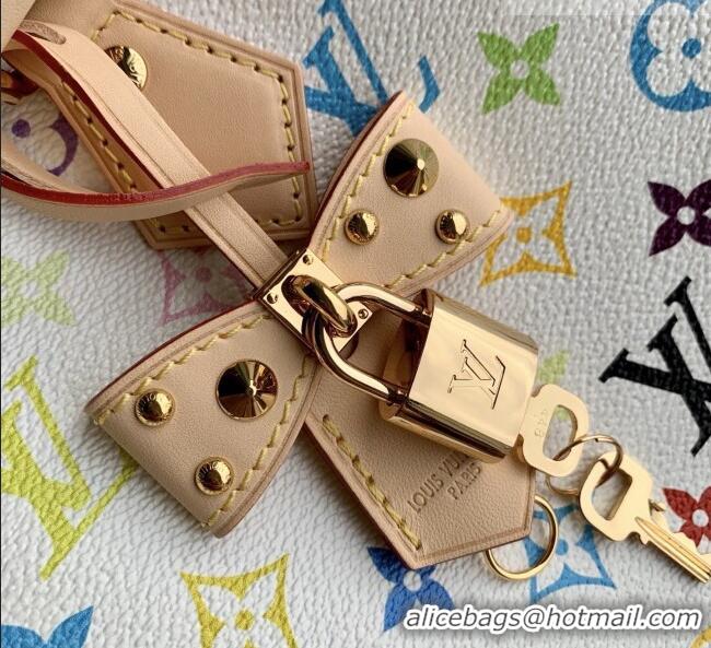 Promotional Louis Vuitton LV x TM Speedy Soft 30 Bag in Multicolor/White Canvas M27789 2026