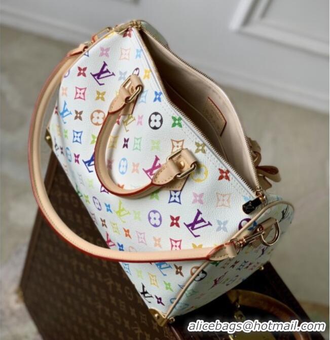Promotional Louis Vuitton LV x TM Speedy Soft 30 Bag in Multicolor/White Canvas M27789 2026