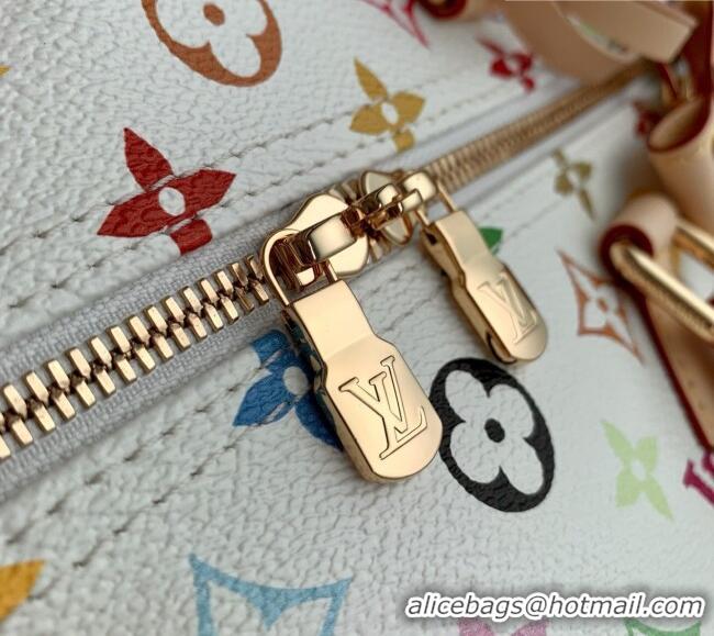 Promotional Louis Vuitton LV x TM Speedy Soft 30 Bag in Multicolor/White Canvas M27789 2026