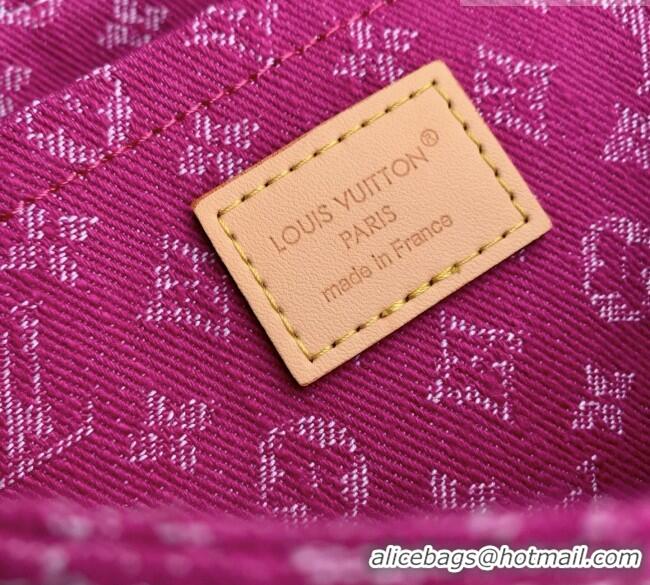 Fashion Discount Louis Vuitton Sunset Bag in Fuchsia Denim GOTS M28291 2026