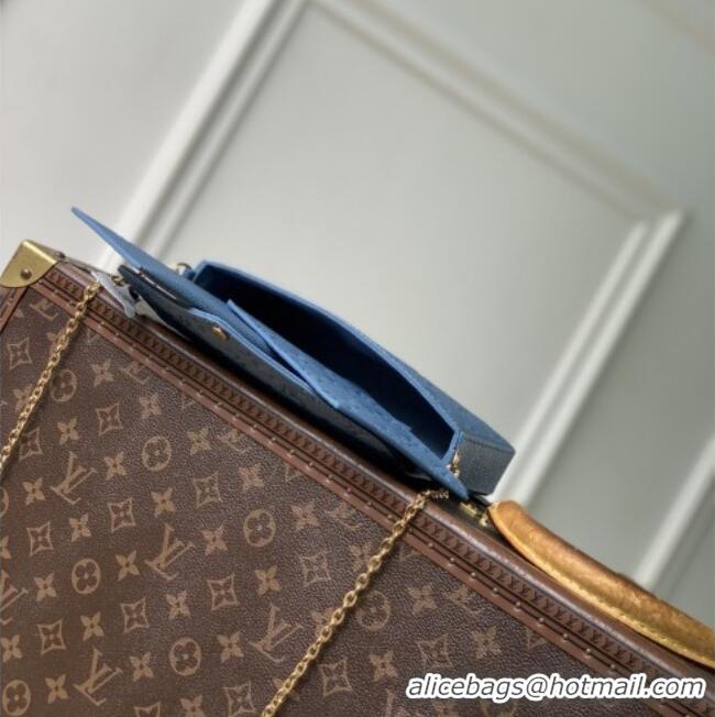 Super Quality Louis Vuitton Pochette Félicie Mini Bag in Monogram Empreinte Leather M82477 Blue 2026