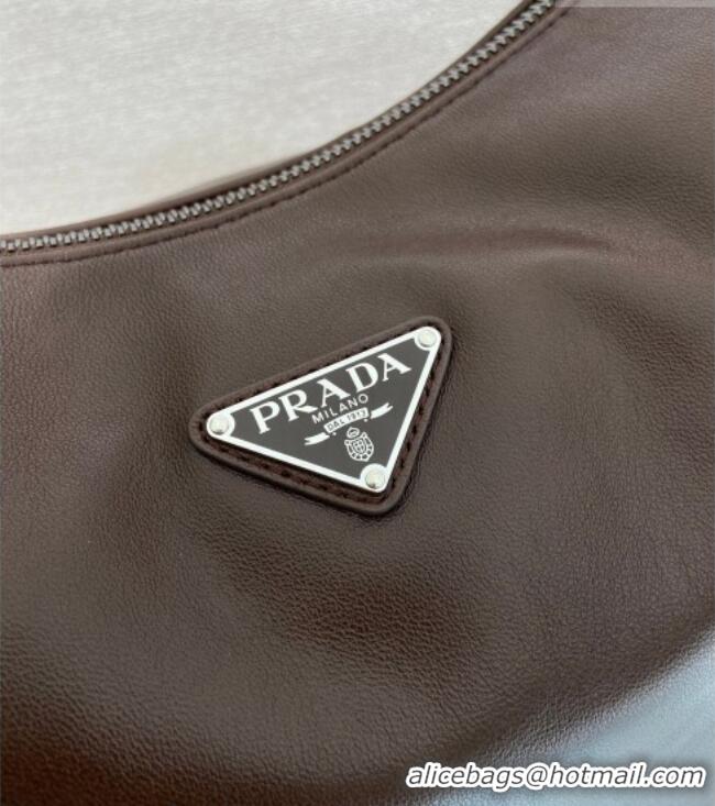 Famous Brand Prada Men's Explore Calf Leather bag 2VH204 Coffee Brown 2026