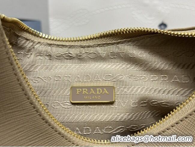 Best Quality Prada Re-Edition 2005 Saffiano leather bag 1BH204 Apricot 2026