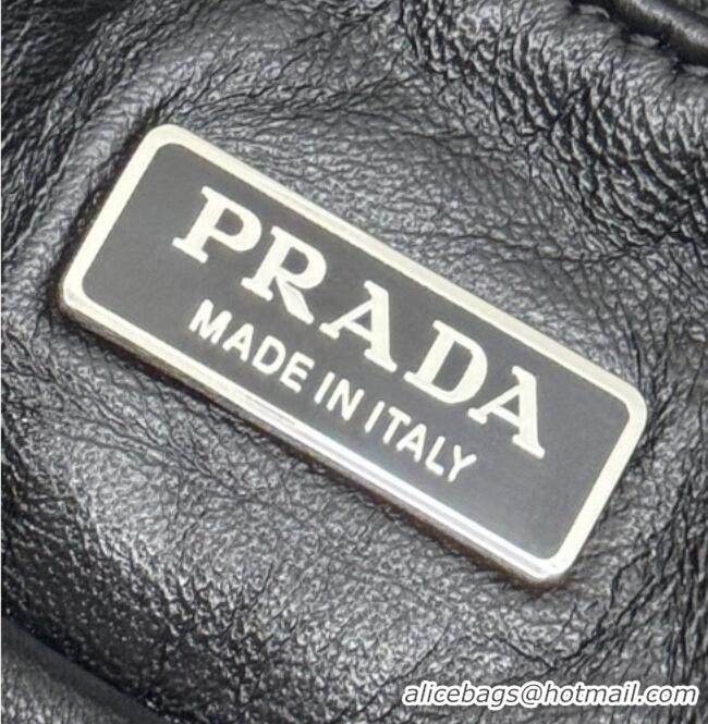 Good Taste Prada Re-Edition 2005 Nappa leather bag 1BH204 Black 2026