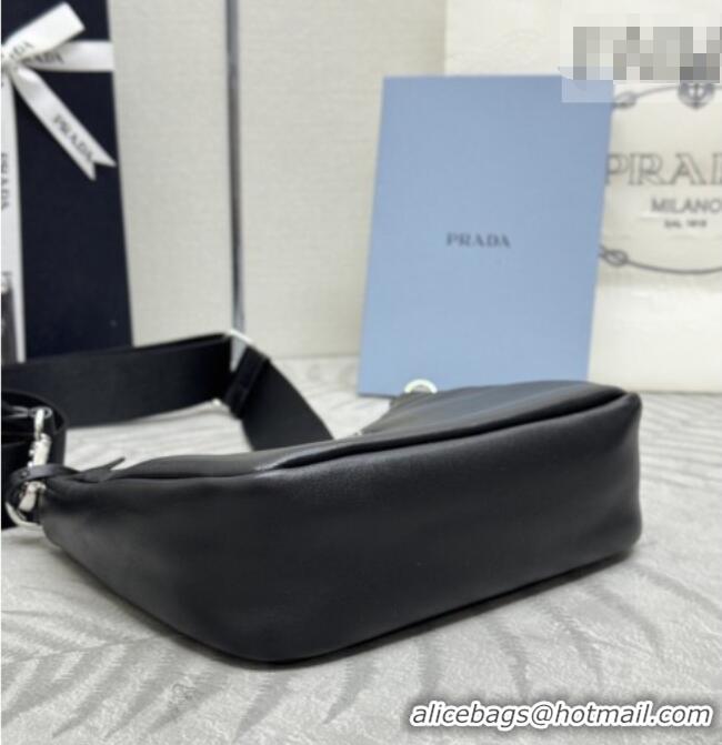 Good Taste Prada Re-Edition 2005 Nappa leather bag 1BH204 Black 2026
