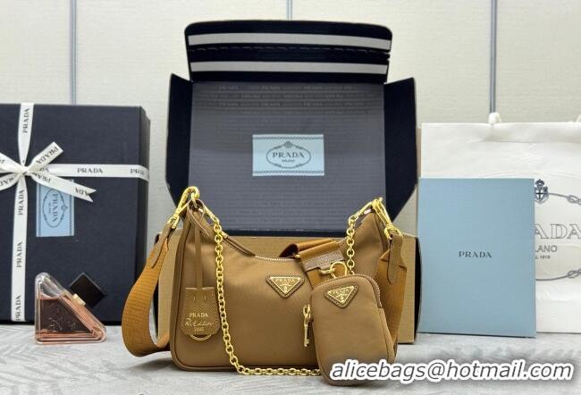 Top Quality Prada Re-Edition 2005 Re-Nylon Bag 1BH204 Cork 2026