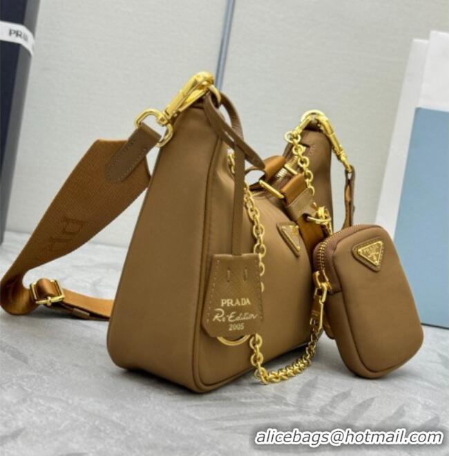 Top Quality Prada Re-Edition 2005 Re-Nylon Bag 1BH204 Cork 2026