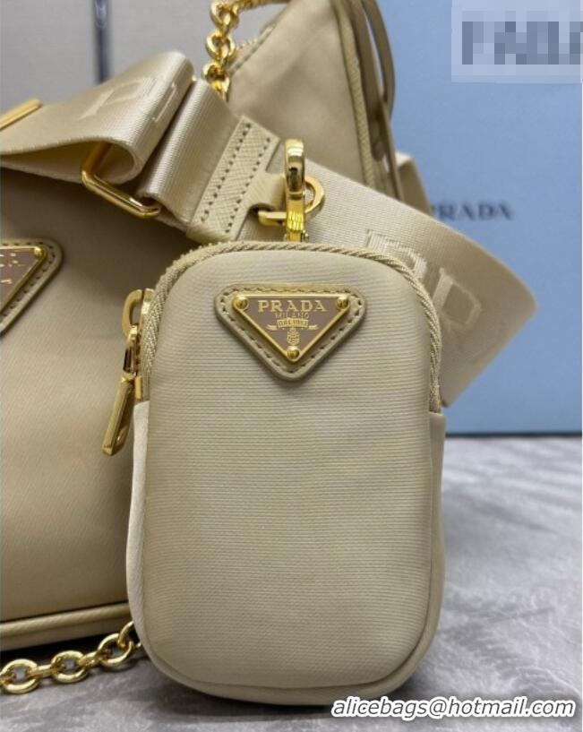 Best Product Prada Re-Edition 2005 Re-Nylon Bag 1BH204 Sand/Gold 2026