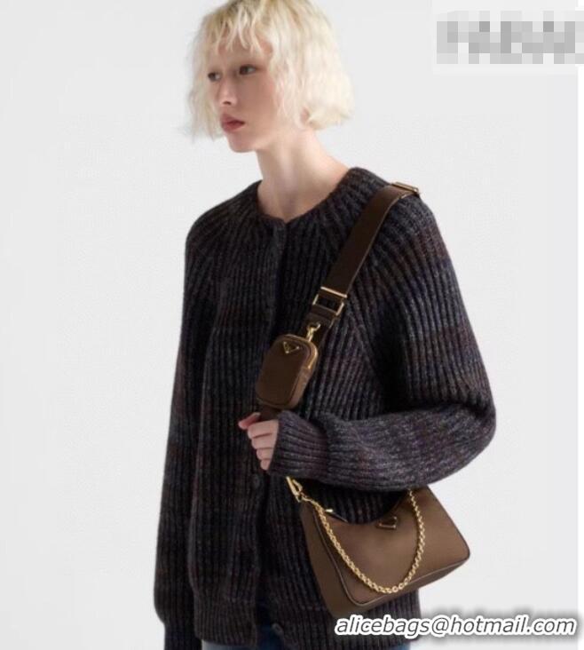 Best Product Prada Re-Edition 2005 Re-Nylon Bag 1BH204 Sand/Gold 2026