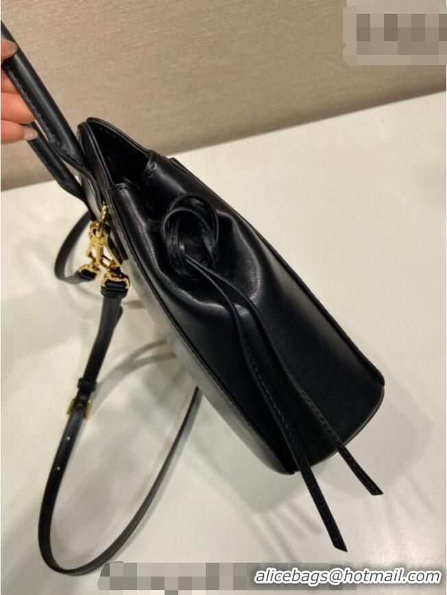 Shop Best Price Prada Carry mini leather handbag 1BA496 Black 2026