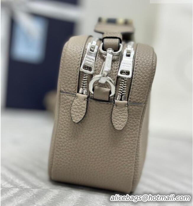 Fashion Discount Prada Small leather shoulder bag 1BH082 Slate Grey 2026