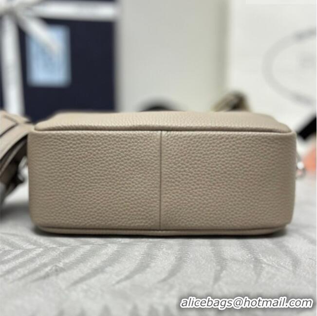 Fashion Discount Prada Small leather shoulder bag 1BH082 Slate Grey 2026