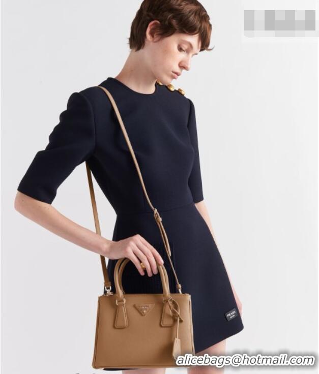 Hot Style Cheap Prada Galleria small Saffiano leather bag 1BA896 White 2026