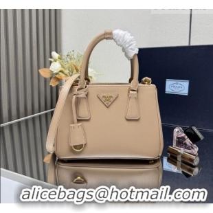 Grade Design Prada Galleria small Saffiano leather bag 1BA896 Cameo Pink 2026