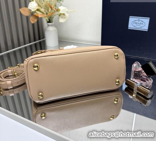 Grade Design Prada Galleria small Saffiano leather bag 1BA896 Cameo Pink 2026