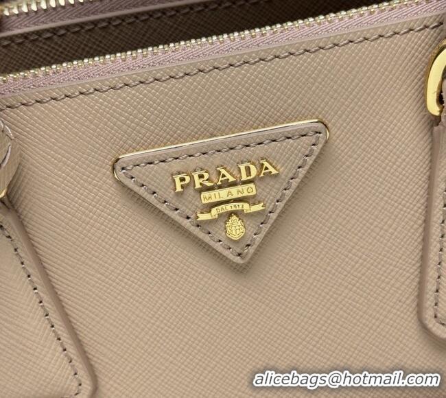 Grade Design Prada Galleria small Saffiano leather bag 1BA896 Cameo Pink 2026