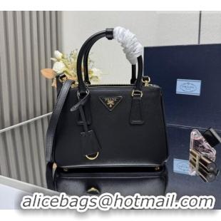 Cheap Promotional Prada Galleria small Saffiano leather bag 1BA896 Black 2026